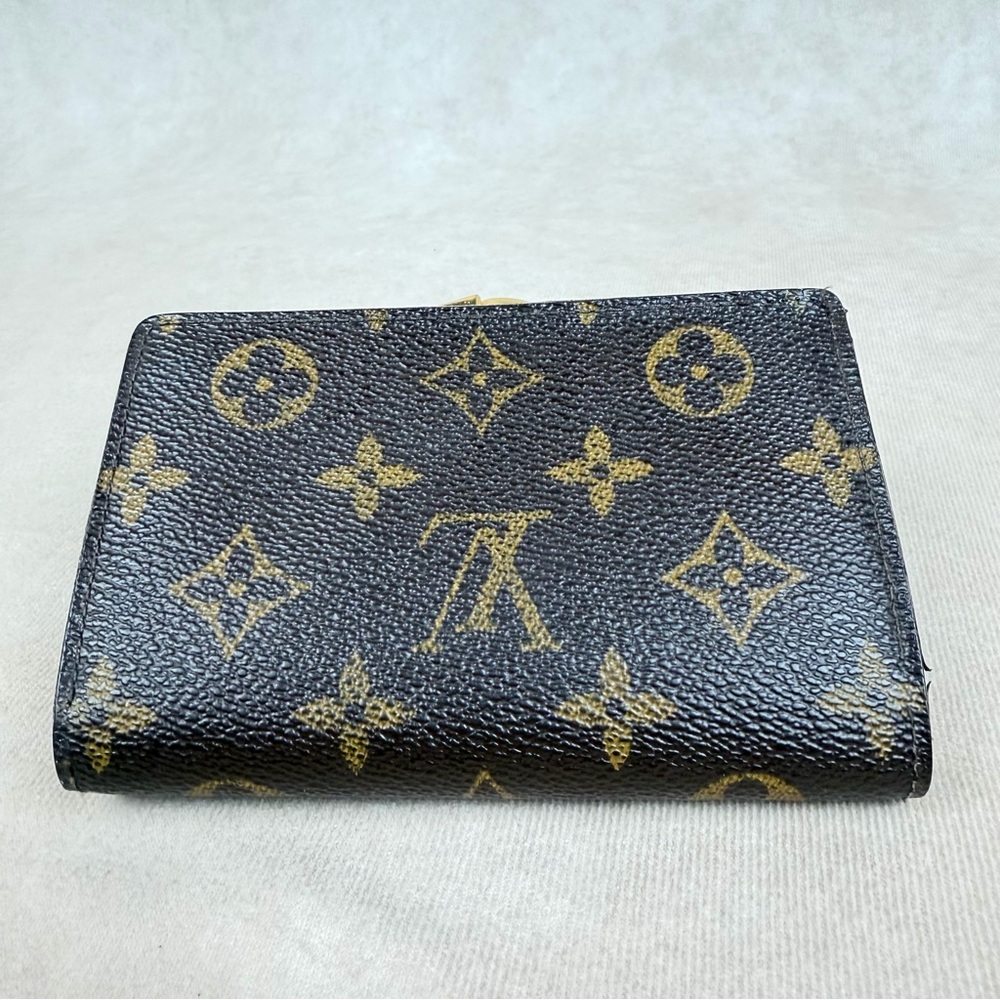 Louis Vuitton Monogram Kisslock Wallet Vintage Coin Purse - Picture 2 of 16